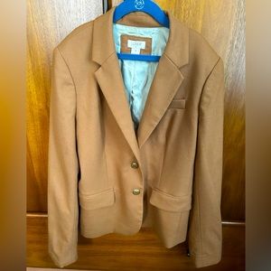 J. Crew Schoolboy Blazer, Size 4, Camel